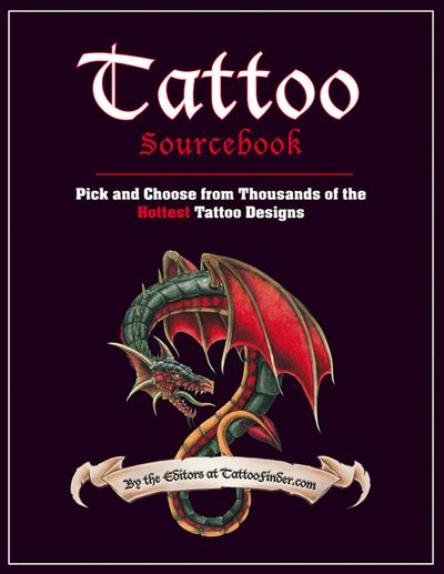 Tattoo Sourcebook: Pick and Choose from Thousands of the Hottest Tattoo Designs - The Editors at TattooFinder.com