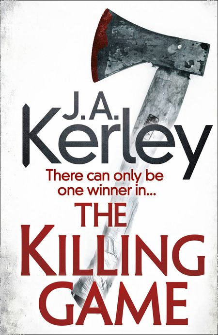 Cover image for Carson Ryder - The Killing Game (Carson Ryder, Book 9) - J. A. Kerley