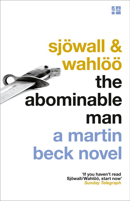 The Abominable Man, Contemporary Fiction, Paperback, Maj Sjöwall and Per Wahlöö, Introduction by Lee Child