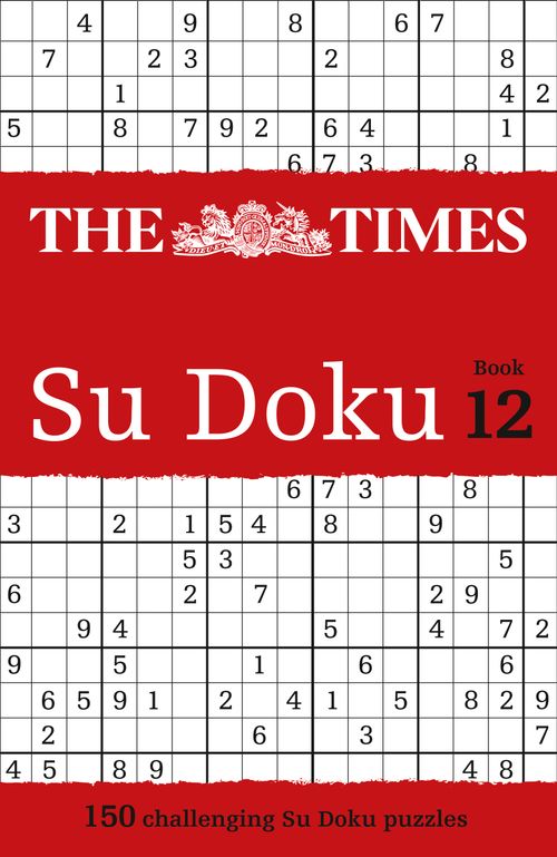 The Times Su Doku Book 12, Non-Fiction, Paperback, The Times Mind Games