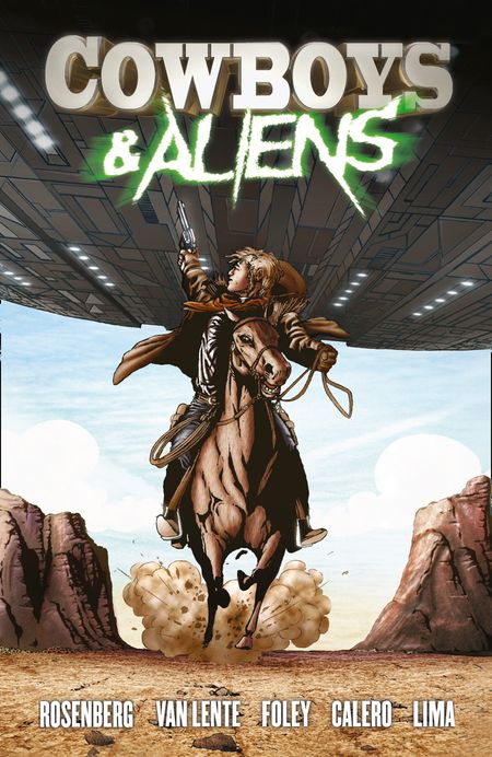 Cover image for Cowboys and Aliens - Scott Mitchell Rosenberg