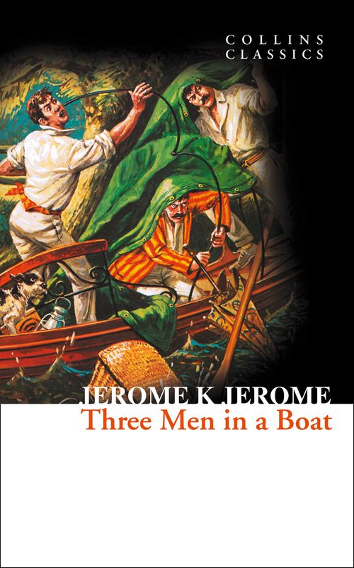 Three Men in a Boat, Fiction – Fiction: literary and general non-genre – Classic fiction: literary and general, Paperback, Jerome K. Jerome
