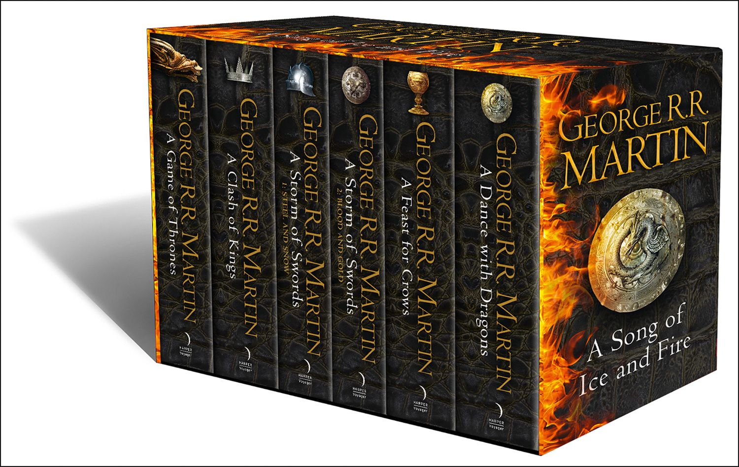 A Song Of Ice And Fire 7 Books Set By George R. R. Martin: George