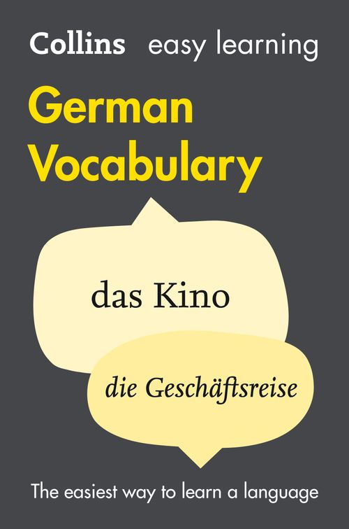 Easy Learning German Vocabulary, Non-Fiction, Paperback, Collins Dictionaries