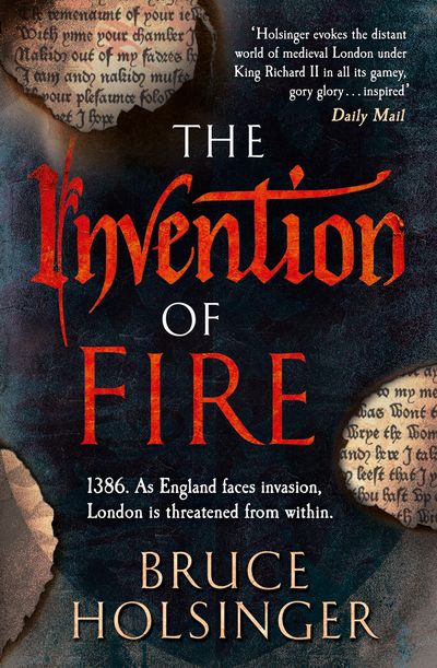 Cover image for The Invention of Fire - Bruce Holsinger