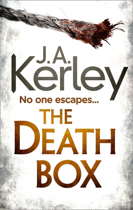 Cover image for Carson Ryder - The Death Box (Carson Ryder, Book 10) - J. A. Kerley