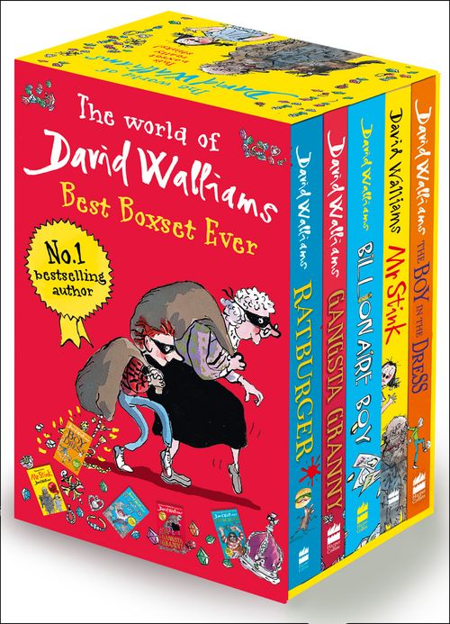 The World of David Walliams: Best Boxset Ever, Children’s, Teenage and Educational – Children’s , Slip-cased set, David Walliams, Illustrated by Quentin Blake and Tony Ross