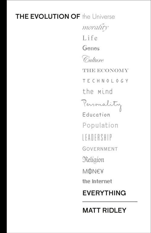 The Evolution of Everything, Non-Fiction, Hardback, Matt Ridley