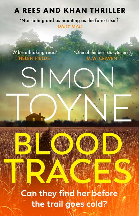 Cover image for Rees and Khan thriller - Blood Traces (Rees and Khan thriller, Book 2) - Simon Toyne