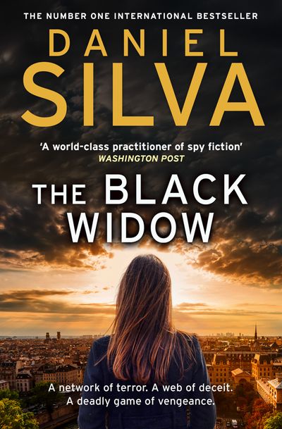 Cover image for The Black Widow - Daniel Silva