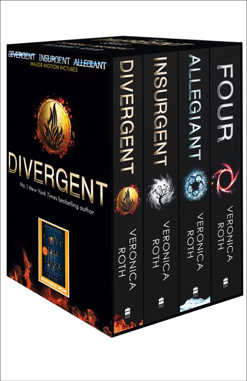 Divergent Series Box Set (books 1-4 plus World of Divergent), Children’s, Teenage and Educational – Children’s , Slip-cased set, Veronica Roth
