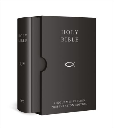 HOLY BIBLE: King James Version (KJV) Black Presentation Edition - Collins KJV Bibles
