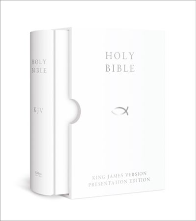 HOLY BIBLE: King James Version (KJV) White Presentation Edition - Collins UK