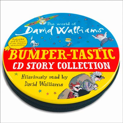 Cover image for The World of David Walliams: Bumper-tastic CD Story Collection: Unabridged edition - David Walliams, Read by David Walliams, Nitin Ganatra, Michael Gambon, Matt Lucas, Jocelyn Jee Esien, Maggie Steed, David Walliams, Matt Lucas and Nitin Ganatra