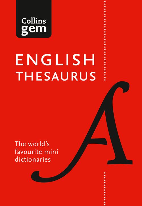 English Gem Thesaurus, Non-Fiction, Paperback, Collins Dictionaries