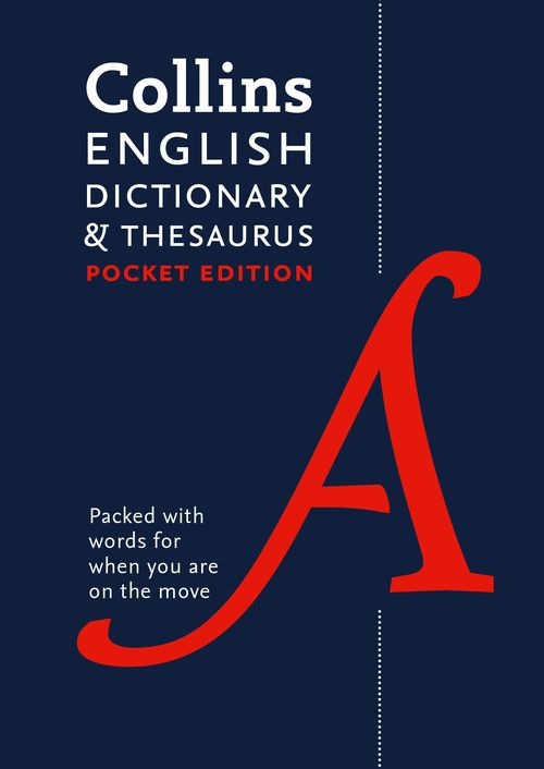 English Pocket Dictionary and Thesaurus, Non-Fiction, Paperback, Collins Dictionaries