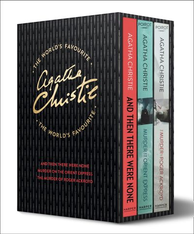 Cover image for The World’s Favourite: And Then There Were None, Murder on the Orient Express, The Murder of Roger Ackroyd: Boxed Set edition - Agatha Christie