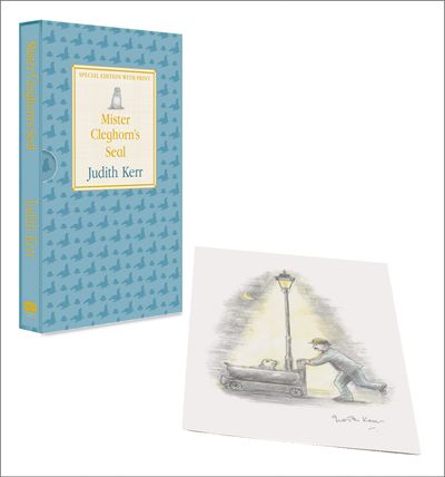 Cover image for Mister Cleghorn’s Seal Collector’s slipcase with print - Judith Kerr, Illustrated by Judith Kerr
