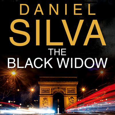 Cover image for The Black Widow: Unabridged edition - Daniel Silva, Read by George Guidall