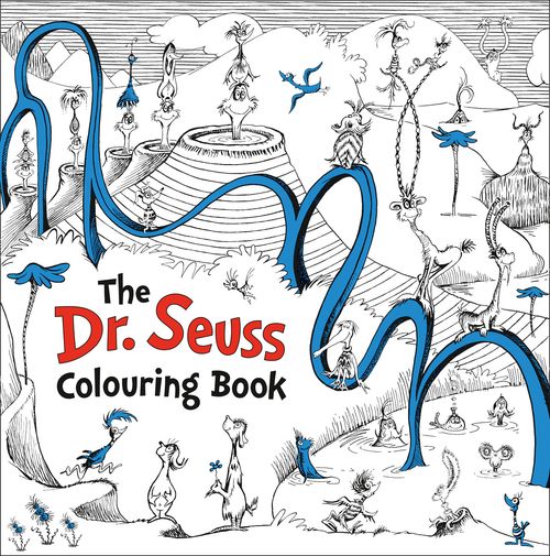 Dr. Seuss Colouring Book, Children’s, Teenage and Educational – Children’s , Paperback, Dr. Seuss, Illustrated by Dr. Seuss
