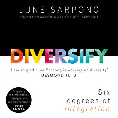 Cover image for Diversify: Unabridged First edition - June Sarpong, Read by June Sarpong