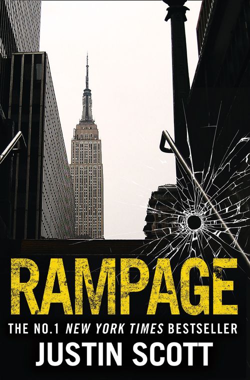 Rampage, Fiction, Paperback, Justin Scott - Image 3