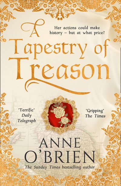 Cover image for A Tapestry of Treason - Anne O'Brien