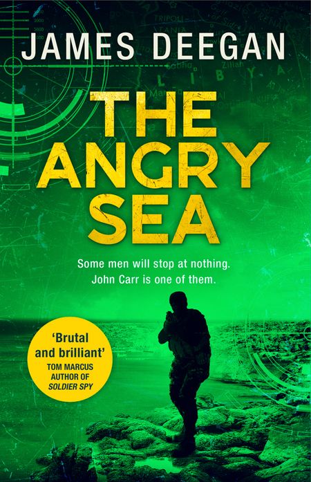 Cover image for John Carr - The Angry Sea (John Carr, Book 2) - James Deegan