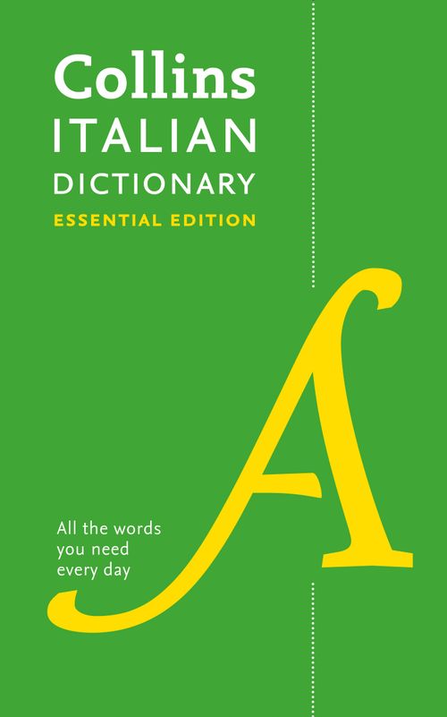 Italian Essential Dictionary, Non-Fiction, Paperback, Collins Dictionaries
