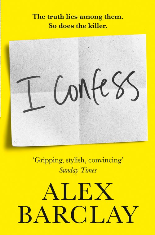 I Confess, Crime & Thriller, Paperback, Alex Barclay