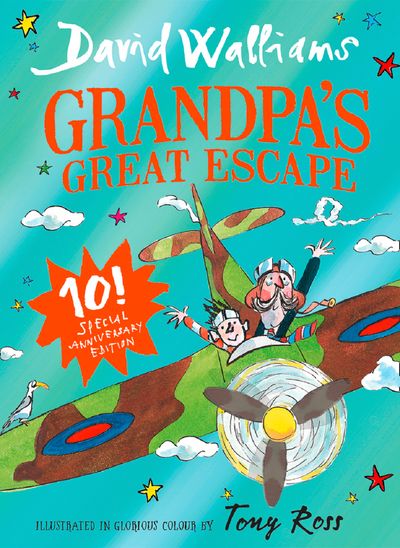 Cover image for Grandpa’s Great Escape: Limited Gift Edition of David Walliams’ Bestselling Children’s Book - David Walliams, Illustrated by Tony Ross