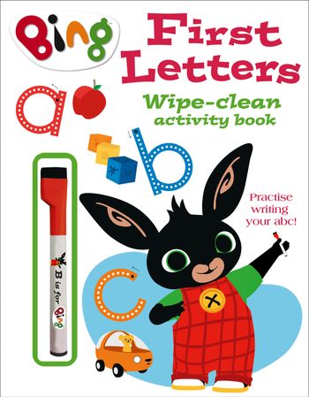 Bing - First Letters Wipe-clean activity book (Bing) - 