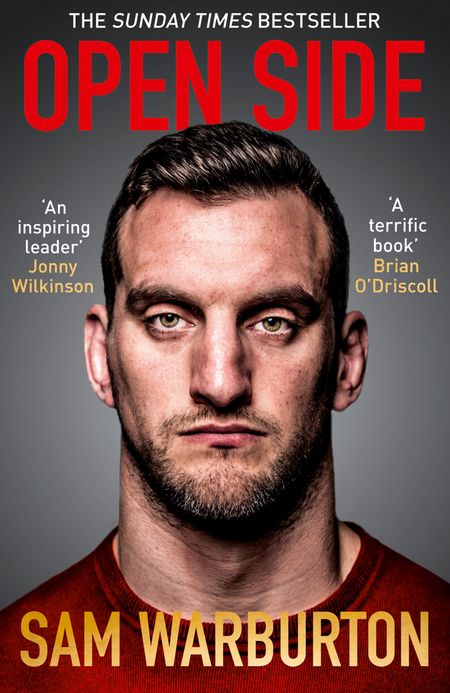 Cover image for Open Side: The Official Autobiography - Sam Warburton
