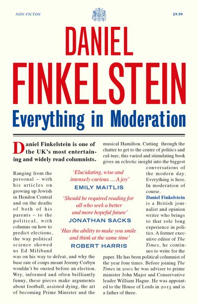  - Daniel Finkelstein