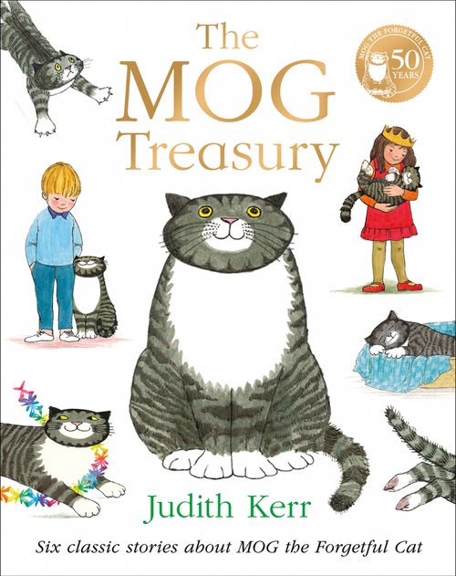 The Mog Treasury, Children's, Hardback, Judith Kerr, Illustrated by Judith Kerr