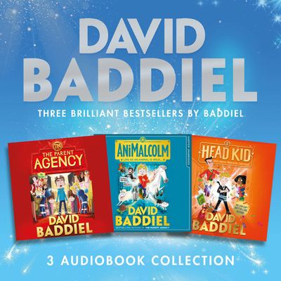 Brilliant Bestsellers by Baddiel (3-book Audio Collection): The Parent Agency, AniMalcolm, Head Kid - David Baddiel, Read by David Baddiel, Morwenna Banks, David Rintoul, Paul Panting, Aysha Kala and Nneke Okoye