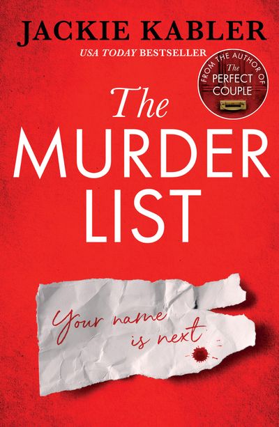 Cover image for The Murder List - Jackie Kabler