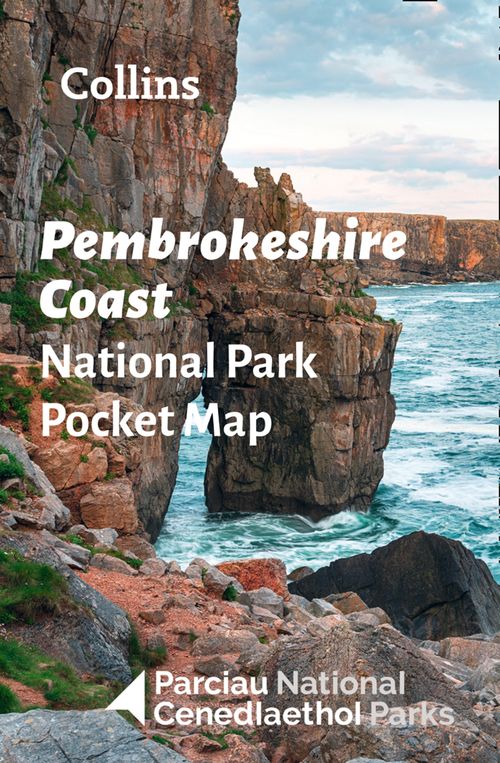 Pembrokeshire Coast National Park Pocket Map, Sports, Hobbies & Travel, Map, National Parks UK and Collins Maps