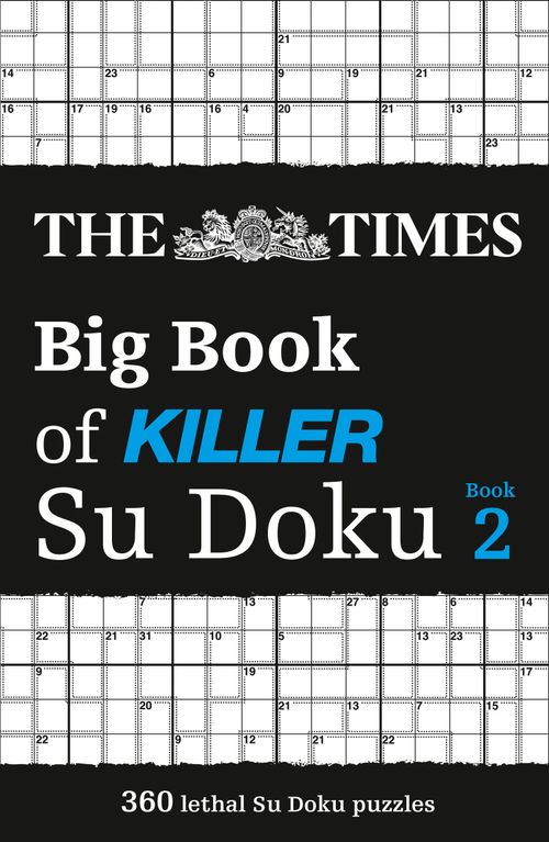 The Times Big Book of Killer Su Doku book 2, Sports, Hobbies & Travel, Paperback, The Times Mind Games