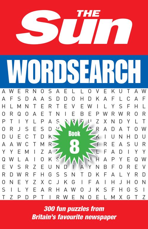 The Sun Wordsearch Book 8, Sports, Hobbies & Travel, Paperback, The Sun