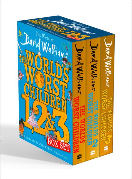 Cover image for The World of David Walliams: The World’s Worst Children 1, 2 & 3 Box Set - David Walliams, Illustrated by Tony Ross