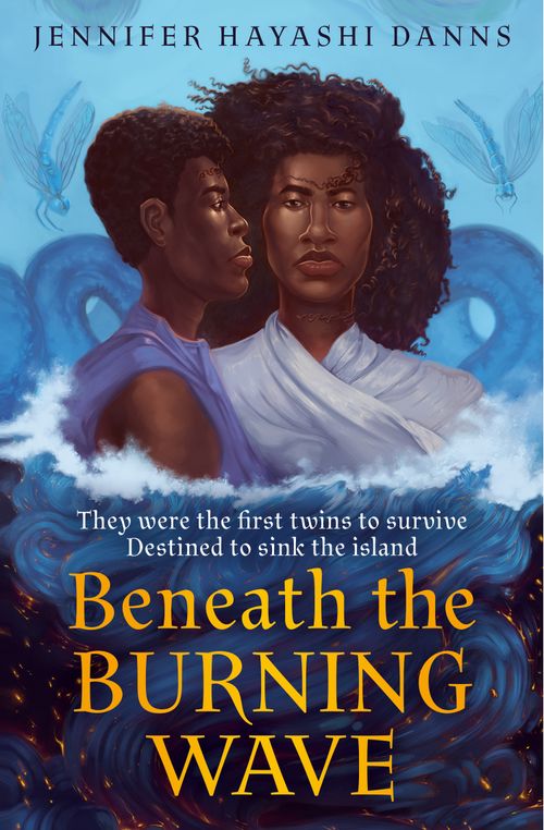 Beneath the Burning Wave, Romance, Paperback, Jennifer Hayashi Danns