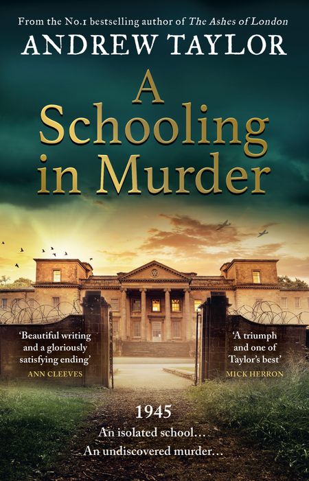Cover image for A Schooling in Murder - Andrew Taylor
