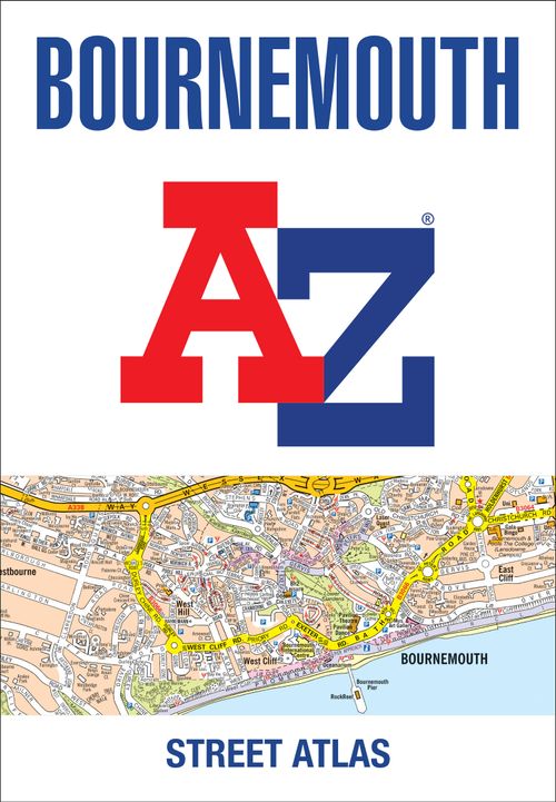 Bournemouth A-Z Street Atlas, Sports, Hobbies & Travel, Paperback, A-Z Maps