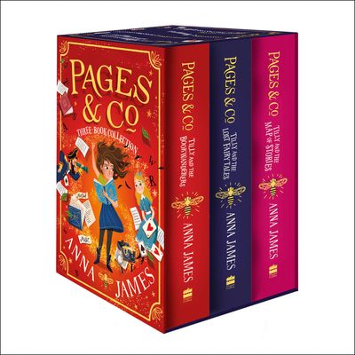 Pages & Co. Series Three-Book Collection Box Set (Books 1-3) - Anna James