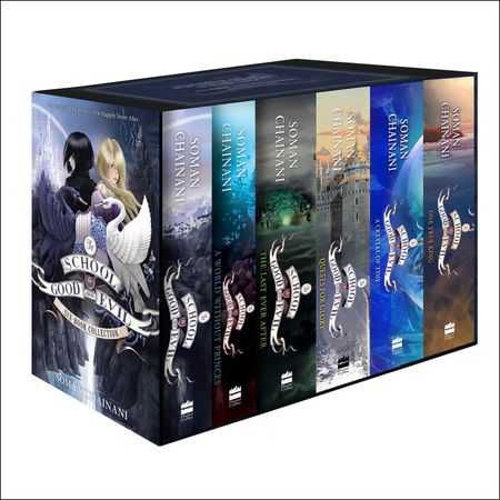 全巻セット Soman Chainani The School for Good and The School For Good and Evil Series Six-Book Collection Box