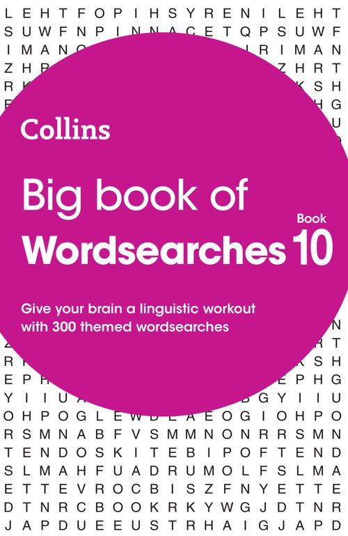Big Book of Wordsearches 10, Sports, Hobbies & Travel, Paperback, Collins Puzzles