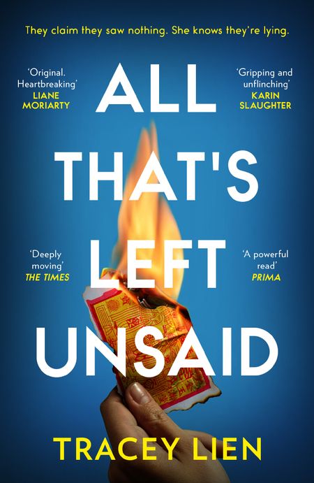 Cover image for All That’s Left Unsaid - Tracey Lien