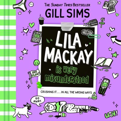 Cover image for Lila Mackay is Very Misunderstood: Unabridged edition - Gill Sims, Read by To Be Confirmed