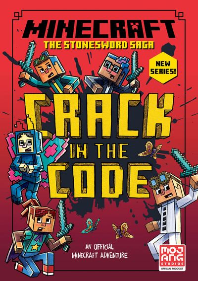Cover image for Stonesword Saga - Minecraft: Crack in the Code! (Stonesword Saga, Book 1) - Mojang AB
